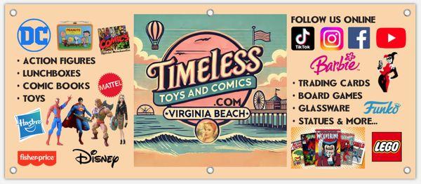 Timeless Toys and Comics