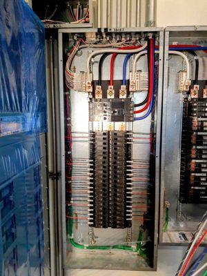 Commercial panel installation
