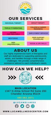 Luca Counseling & Wellness Center