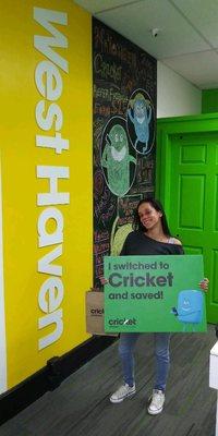 Very satisfied customer,came in due to a broken phone, left super happy with a new phone and a great plan.