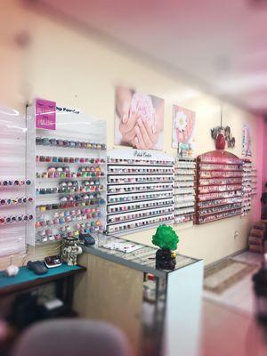 Kim # 1 nails has some awesome dip powder that you should come and check it out!! So recommend it!