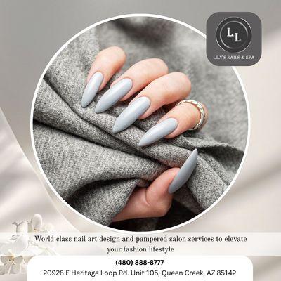 Nails that shine like never before! Get the perfect design today. DM us for your appointment!