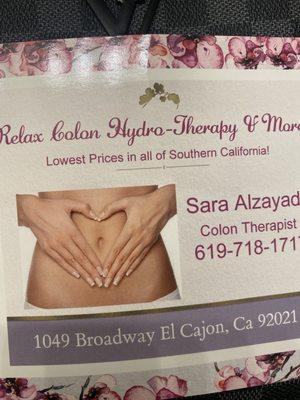 Relax Colon Hydro-Therapy & More