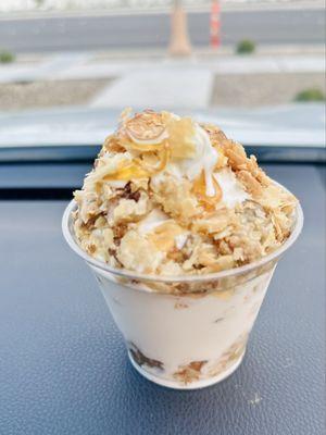 Baklava Soft Serve Ice Cream