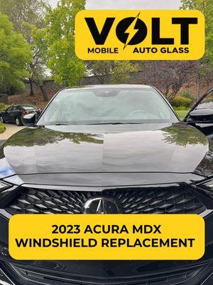 2023 ACURA MDX WINDSHIELD REPLACEMENT