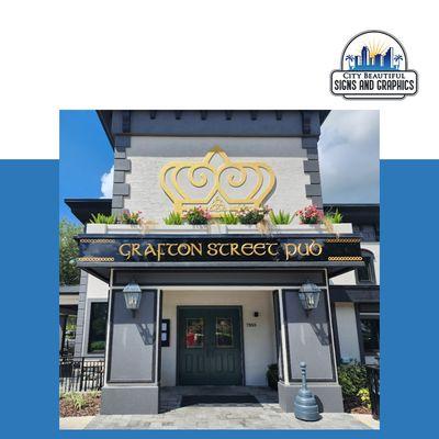 Catch the eye of potential customers with bold outdoor signs.
No design is too complicated with the right team of experts!