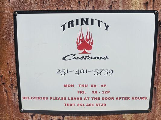Trinity Customs