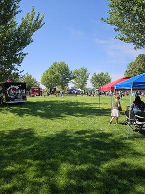 Here for Pooch Plunge @yelp_abq @yelpalbuquerque