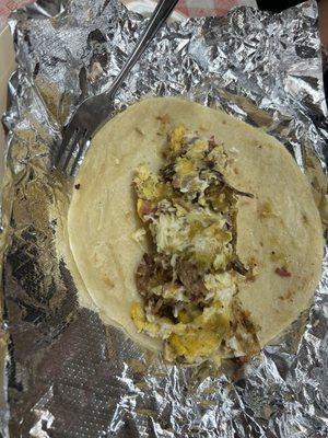 Restler breakfast burrito