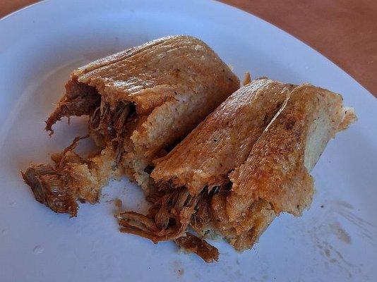 Side Pork Tamale...