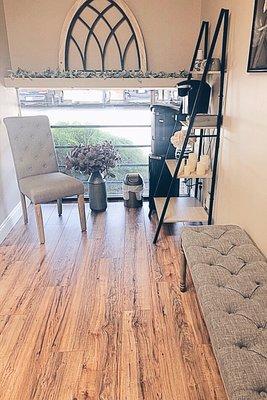 Wax Suite waiting room