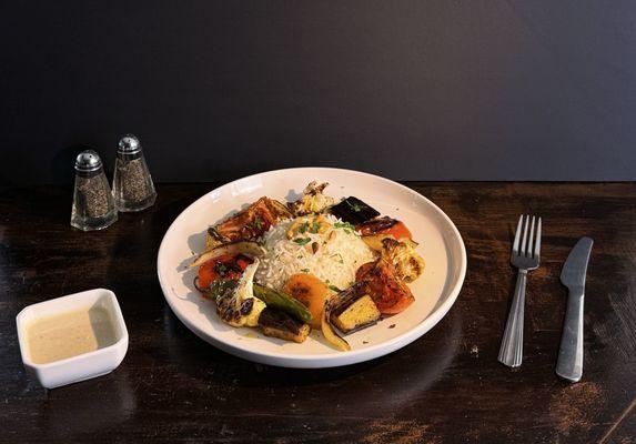 Mix Vegetarian with Rice