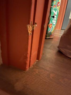 Chunk they took out of my original 90 year old wood molding