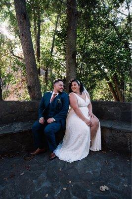 Garden area that is perfect for photos