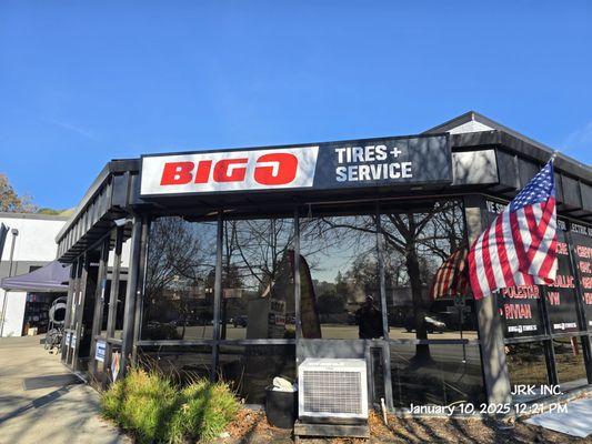 New signage for our store fronts. Looks amazing