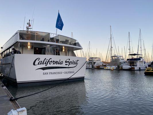 Boat (close-up) at Pier 40