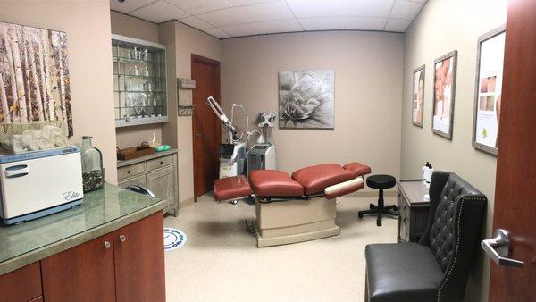 One of our treatment rooms