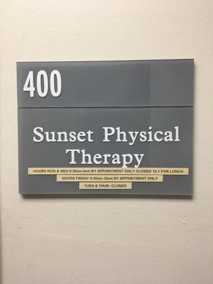 Sunset Physical Therapy