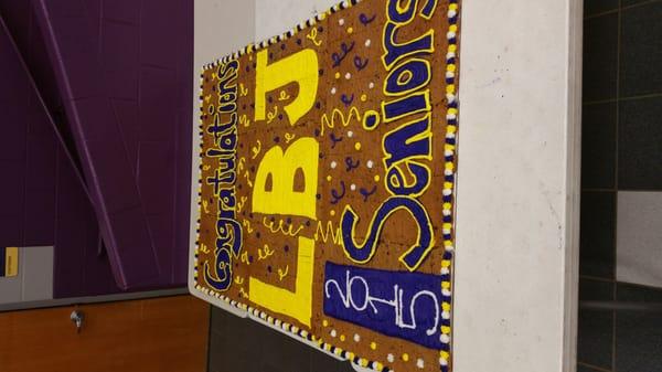 LBJ Super Cookie Cake 500 people