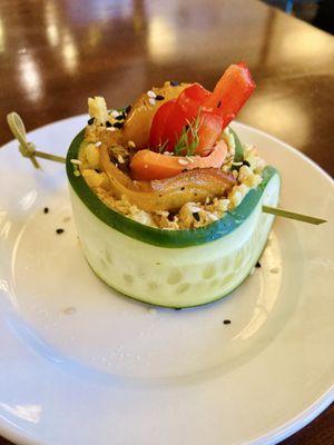 Cucumber roll (vegan)