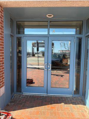 Commercial doors