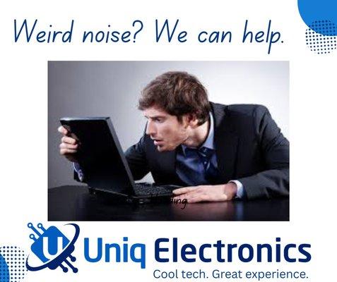 Laptop or desktop issue? We can help! We offer Personal and Business solutions for your devices, printers, scanners, and more!