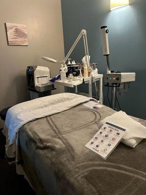 Comfortable and clean set up