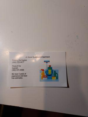 JL House Cleaning and Apartment