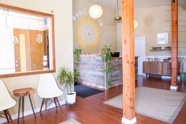 Lobby of Sesen Skin Body Wellness and Physic Therapeutic Massage.