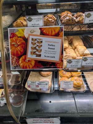 Seasonal Turkey Donut