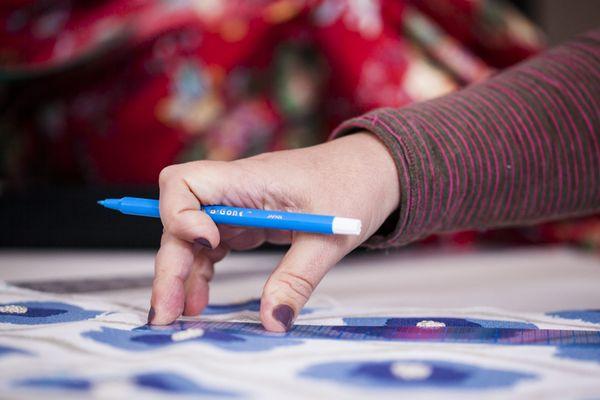 We work with designers from all over the country in our custom workroom on Nantucket. From pillows to headboards and every thing in between.