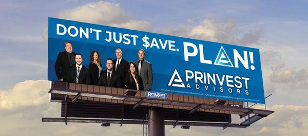 Spot us on the billboard in Rochester!