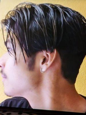 Then I gave him this new look