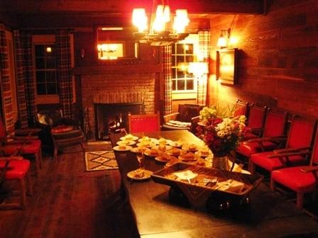 Dessert inside the house at MR.