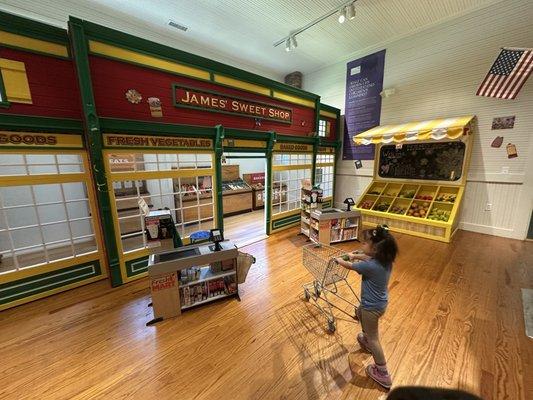 Grocery area - really cool setup, one of the better ones I've been to!