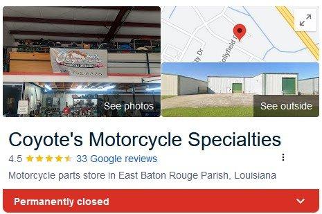 Coyote's Motorcycle Specialties