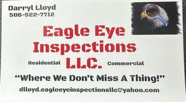 Eagle Eye Inspections