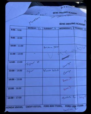 Ben's Driving Academy