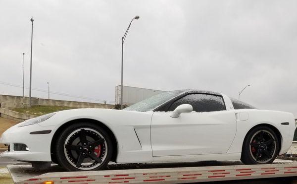 Towing my Corvette