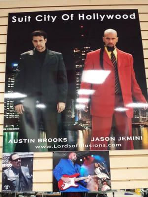 Where Hollywood buys their suits.