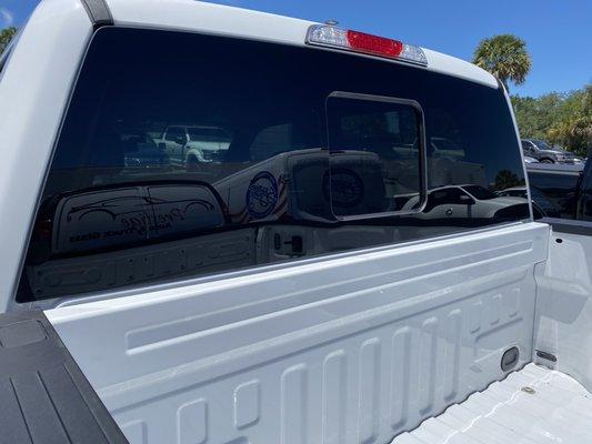 2019 Ford F-150 Back Glass replacement is Done like New