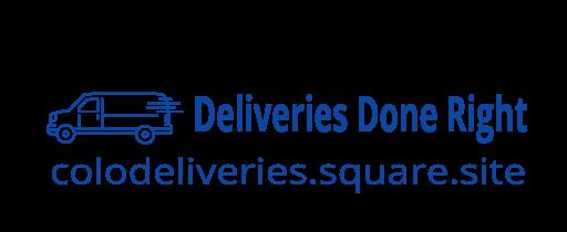 DELIVERIES DONE RIGHT