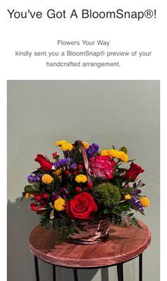 Birthday arrangement