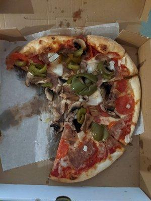 Papa Santos Special Pizza