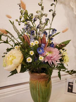 Gorgeous arrangement made by Bridgee Bees.