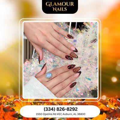 Welcome autumn with open arms and pretty nails! Join us for a relaxing manicure experience. Schedule today!