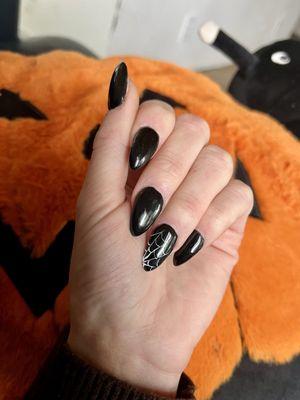 Helen is the best! Love my spiderweb nails.