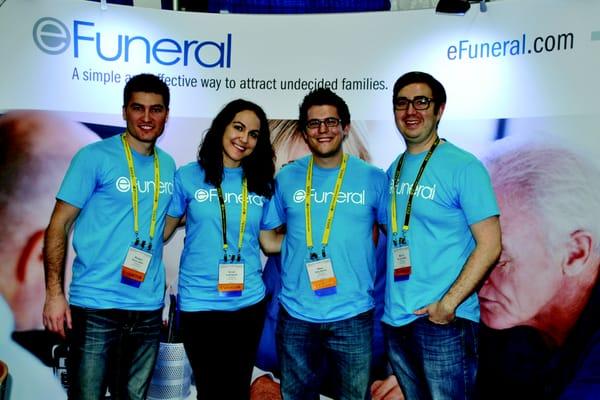 Members of the eFuneral team