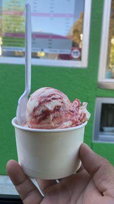 Cheesecake ice cream