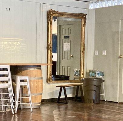 The entrance to the speakeasy